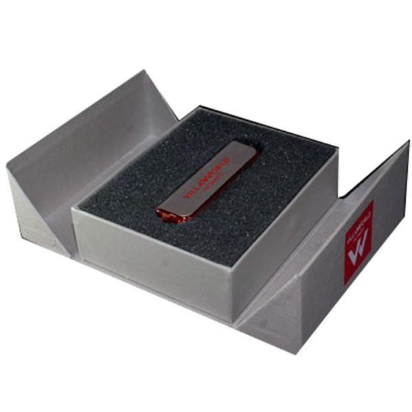 cigarette lighter gift box custom middle opened door lighter hinged pack box