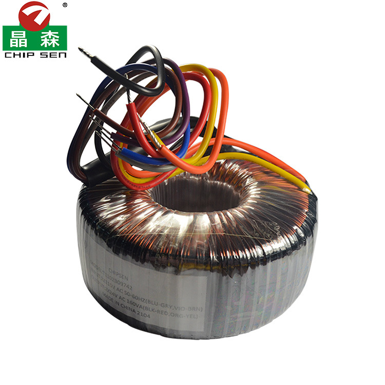 200VA 300VA 500VA High Power Toroidal Transformer For Audio Amplifier And UPS