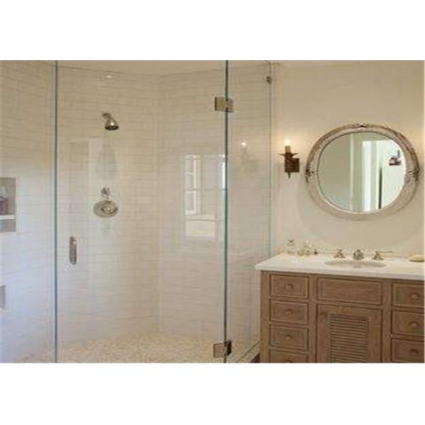 Heat Stability Decorative Tempered Glass , Toughened Security Glass For Floor / Ceiling