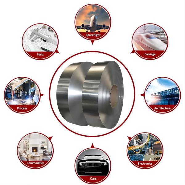 Катушка 10mm SUS301 420 прокладки нержавеющей стали ASTM AISI БА 2B 430 0.1mm