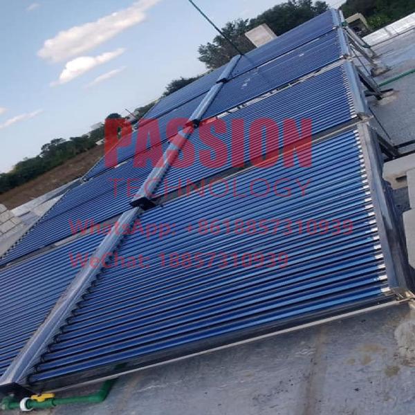 6000L Hotel Solar Water Heater 50tubes Vacuum Tube Solar Heating Collector
