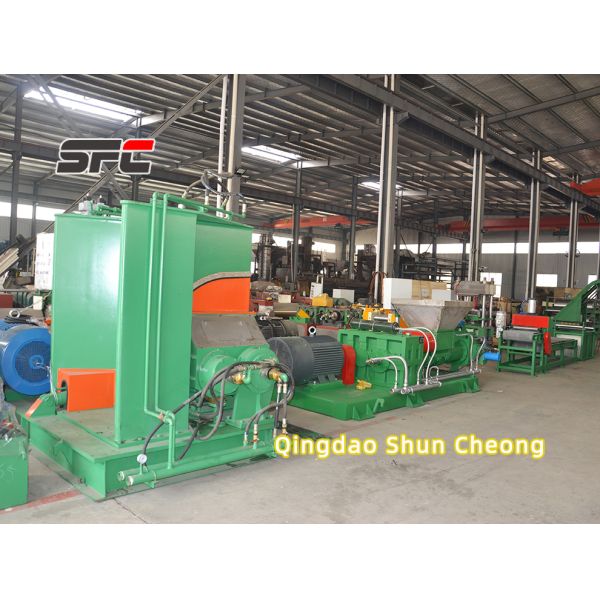 Automatic Grade EPDM Granules Production Line/EPDM Rubber Granules Production Line of Producing by Extruder