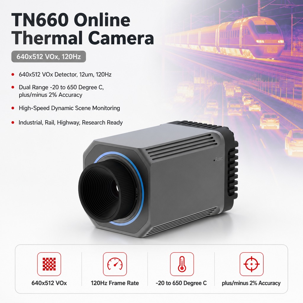 Supplier 640x512 Online Thermal Camera Uncooled VOx 120Hz for Industrial Automation Rail Transportation MSS-R-TN660