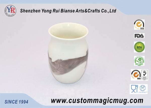 Customized Temperature Color Changing Cups Ceramic Rice Wine Mug