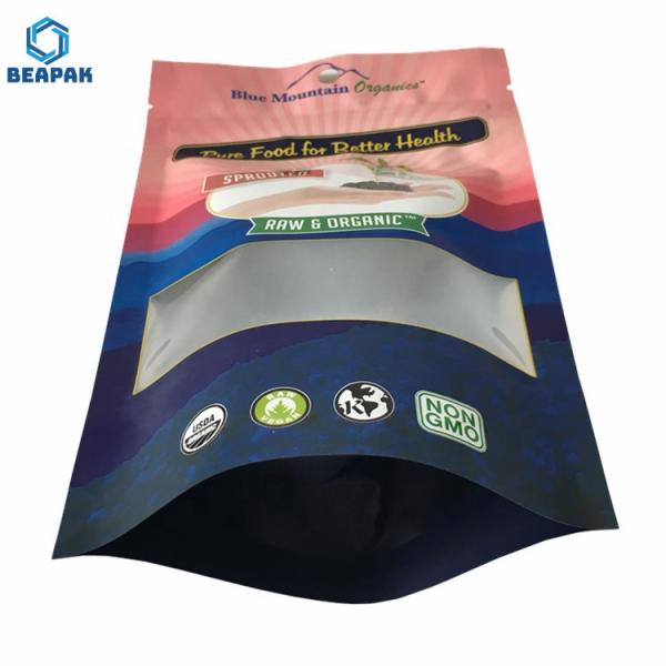 Aluminium Foil Laminated Mylar Stand Up Coffee Pouches