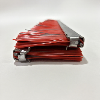 Heavy Duty Nylon Plus Steel Wire Strip Brush for Concrete Block Brick Machine Mould