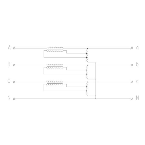 250KVA Three Phase Voltage Regulator 380V 200V 2% Accuracy