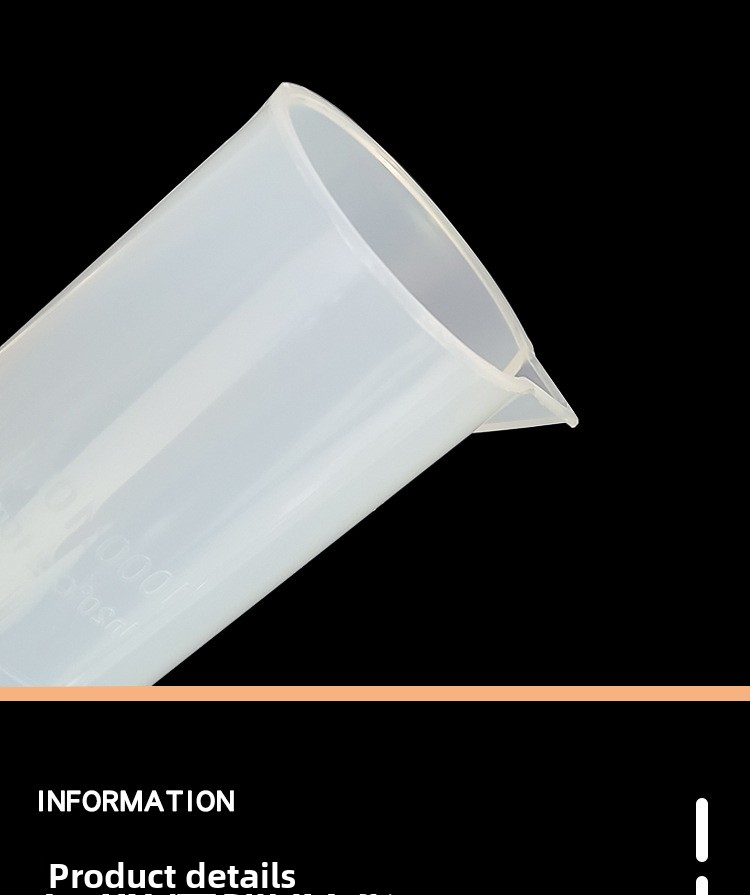 Plastic Measuring Cups 2L 1L PP Test Cup Graduated Measure Cylinder and Beakers Food Grade 10mL 25mL 50mL 100mL 250mL 500ml