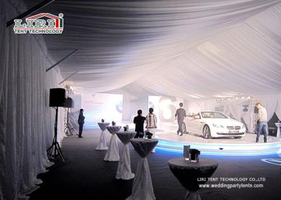 Barracas exteriores de alumínio da exposição para o Car Show com iluminação e cortina