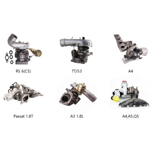 Правильная сторона 2002-04 Audi RS 6 (C5) K04 Audi Turbo 53049880029 077145704K
