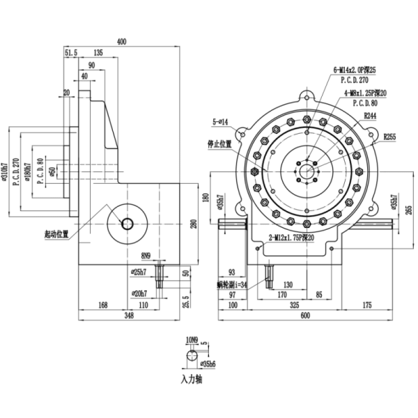 High Speed Camco Rotary Indexer AT Series With High Load Capacity And Precision Indexing