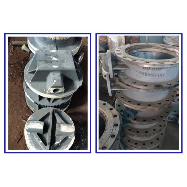 DN150 Летучий клапан из мягкого железа для промышленного управления потоком масляных материалов