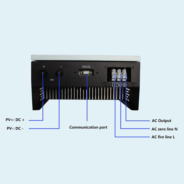 IP65 Protection 3Kw 5Kw 6Kw 8Kw 10Kw Grid Tied Solar Energy Inverter With LCD Display