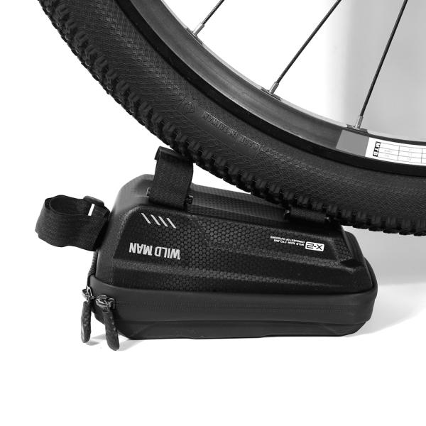 Front Tube Frame Bike Bicycle Handlebar Bag with 1L Capacity Waterproof Phone Mount