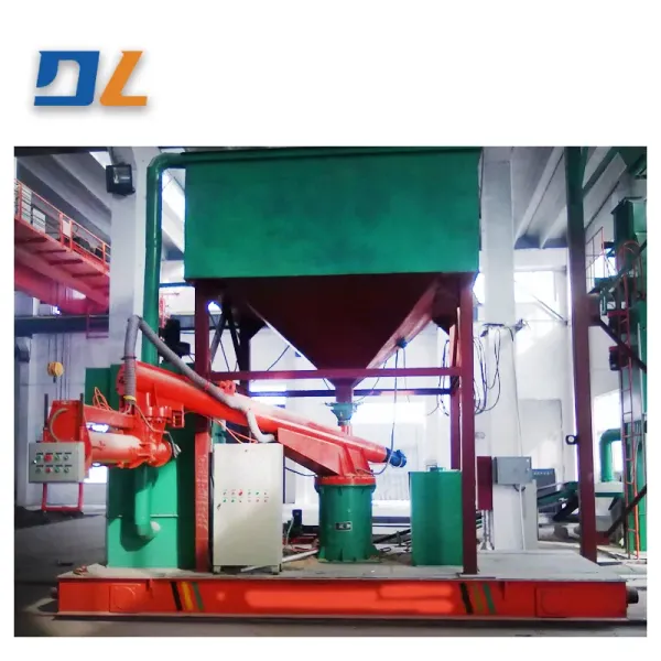 Self - Hardening Resin Sand Casting Sand Mold Continuous Forming Line