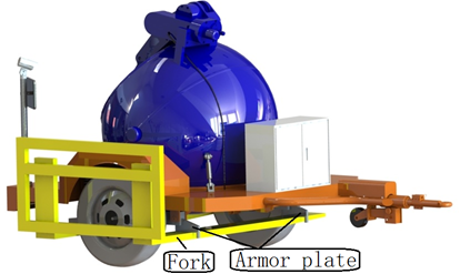Устройство для удаления взрывчатых веществ аэропорта и станции