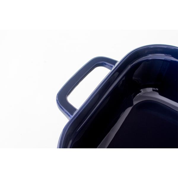 Прямоугольник керамическое Bakeware поливы голубой устанавливает OEM большой емкости 165oz