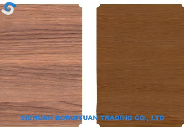 Unimpregnated Decor Base Paper Teak Wood Grain Melamine Paper