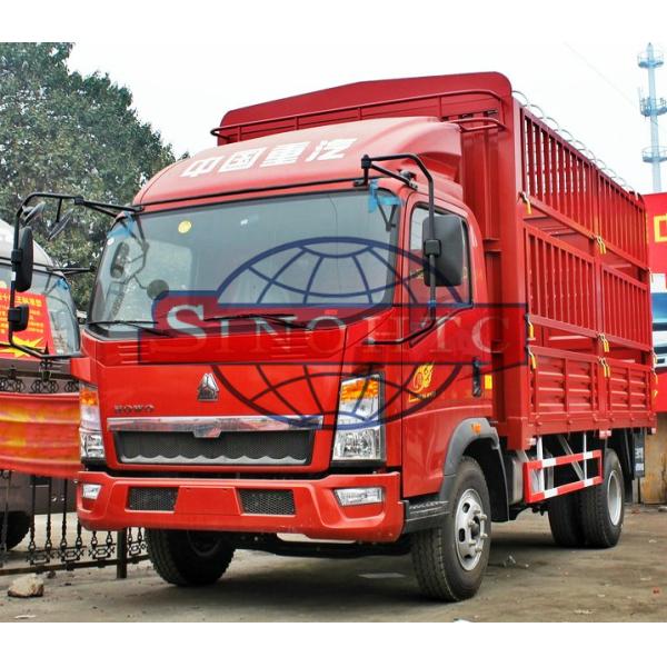 Light Van Cargo Transport Truck For Dry Cargo 4 - 5 Ton 4 - 5 Tons Loads