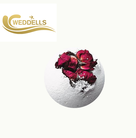 Natural Ingredient Flower Petal Bath Bomb For Skin Smoothing And Tender