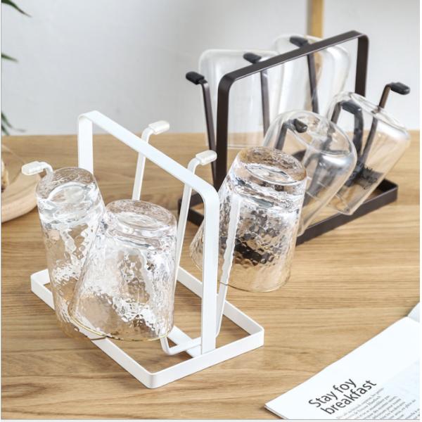 Black Anti Corrosion 20cm Length Cup Holder Stand 6kg Bearing