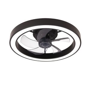 Fabrique 2025 Nouveau éclairage Standard japonais Ventilateur transfrontalier Lumière LED Ventilateur de plafond Intégré Chambre à coucher Chambre à manger Lampe ABS