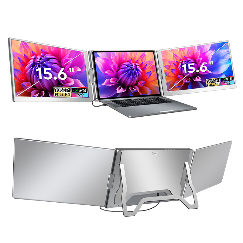 15.6 Inch Portable Monitor S800 Portable Laptop Monitor Extension