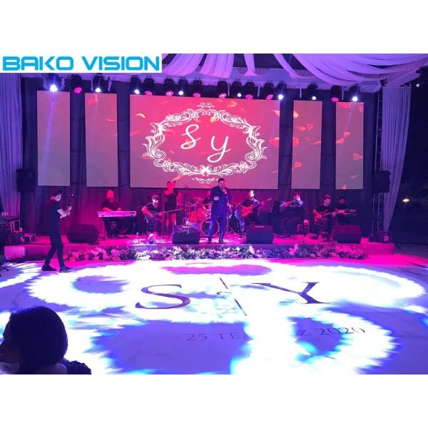 High Definition P3.91mm Indoor Rental LED Display with Wide Viewing Angle and 16bits Digital Processing