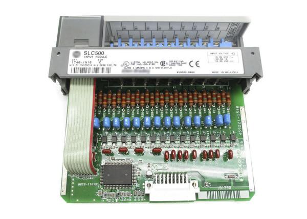 AB 1746-IN16 ， SLC 500 Digital AC/DC Input Module ， 24 Volts AC/DC Sink