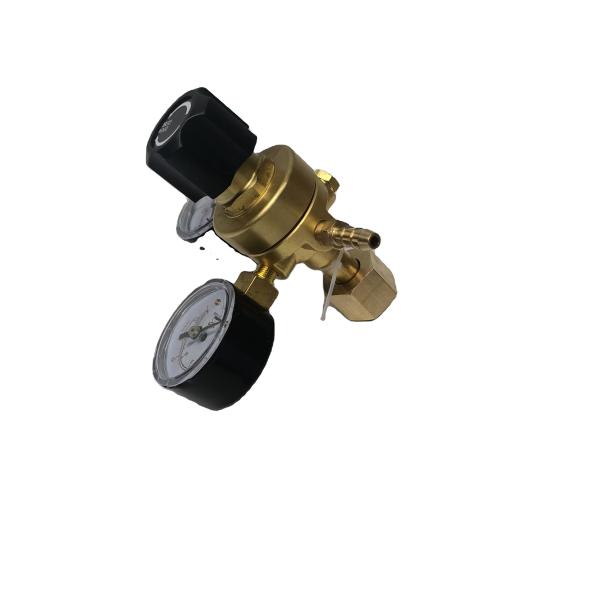 Adjustable Gas Pressure Regulator with Brass Bar Body Material and Double-Head Design