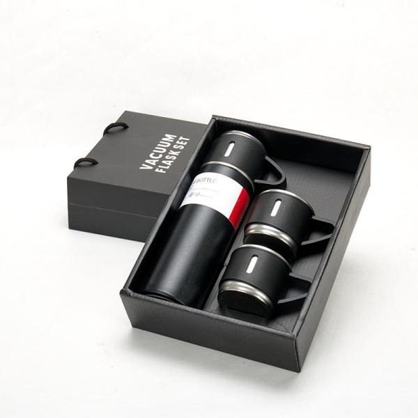 Equipped with Anti-corrosion Coating 500ml Stainless Steel Flask Water Bottle Gift Set