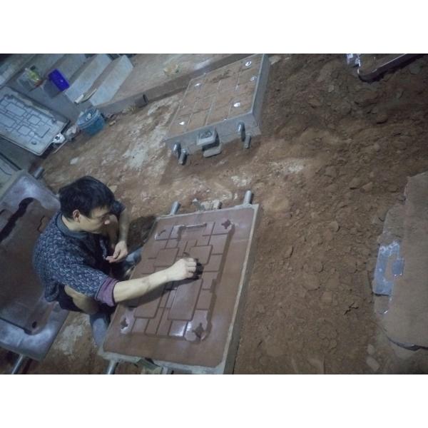 Заливки формы отливки песка алюминиевые покрывают Sandblasting дешевые брошенные части