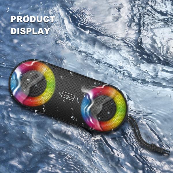 Outdoor IPX7 Waterproof Portable Speaker For Beach Pool Camping