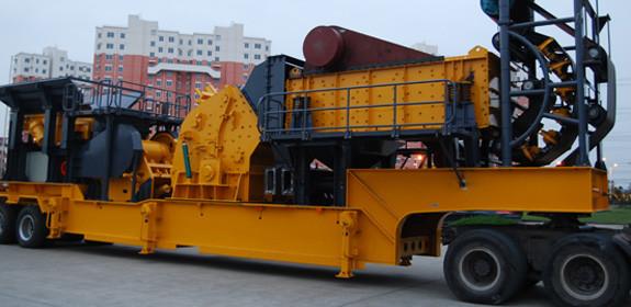 Wheel Mobile Vertical Shaft Impact Crusher,portable stone crusher machine