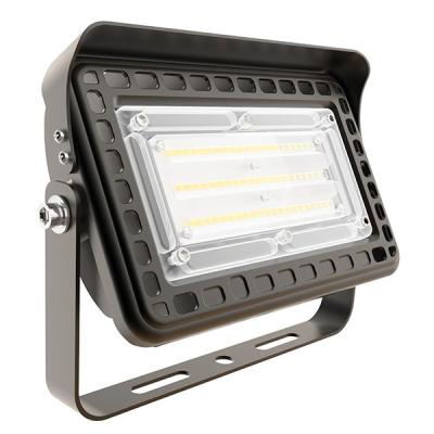 30W 3900 Lumens Yoke Mount Brown Small LED Flood Light