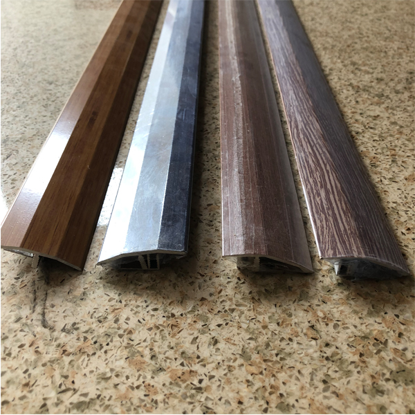 Decorative T Shape Aluminum Trim Strip Wall Corner Protection  Tile Trim