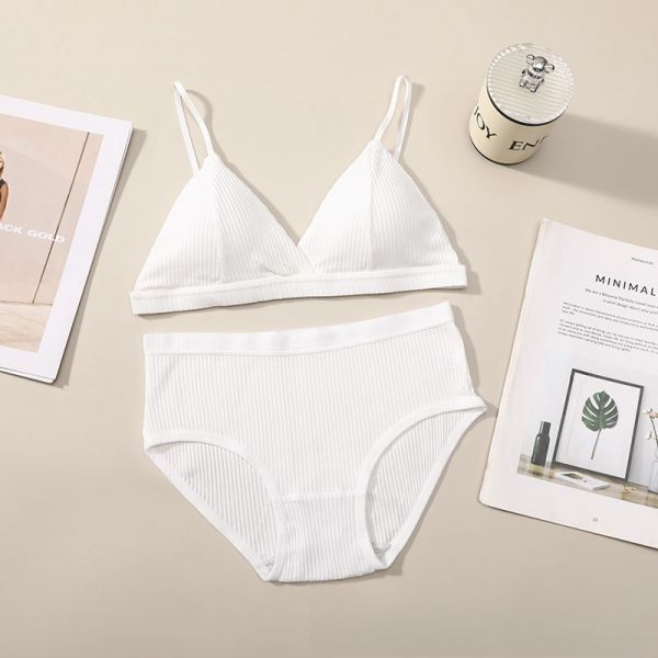 Women Cotton Underwear Set Multi Colors Wholesale of New Products Bra and Panty Set Cotton Women