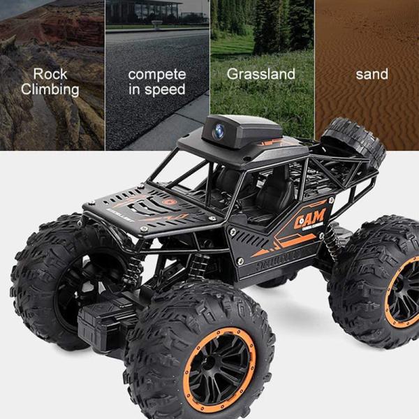 2.4G High Speed SUV RC Car with Charging and Drifting Features WI-FI Camera 4 Channels