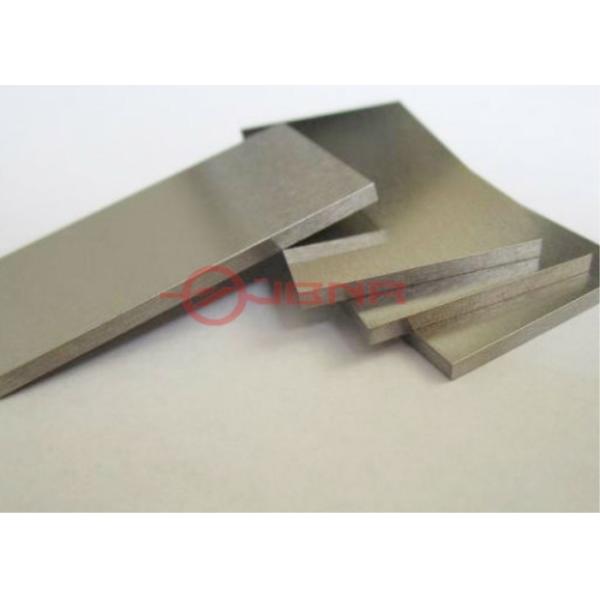 99.95% Pure Polished Tungsten Sheet , Bright Surface Tungsten Plate