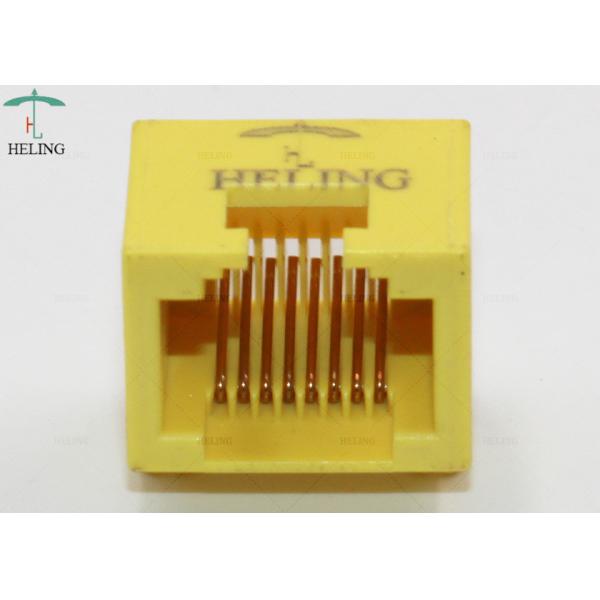 Одна разъем-розетка прямоугольное МДЖ5388-И011-ХРН1 ПКБ РДЖ45 порта