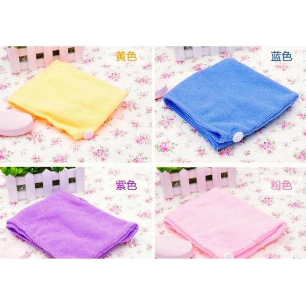 New Fashion 60*22cm Microfiber Absorbent Magic Quick Dry Hair Cap Dry Hair Hat Dry Hair