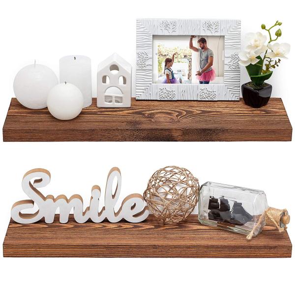Wall Mounted Solid Wood Floating Shelf High Quantity for Modern Living Room Furniture