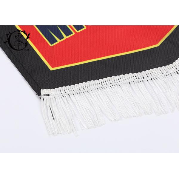 Michigan Wolverines Multicultural Flag Banners Football Team Pentagon Flag with Tassel 9 x 15''