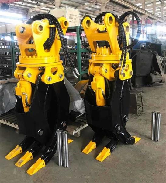 Sealed Type Rotary Drive Excavator Rotating Grapple