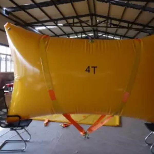 Pillow Shaped Buoyancy Inflatable Underwater Lift Bags Good Sealing