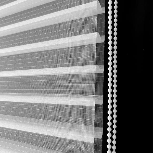 WELLSOURCE No Drill 2Shangri-la Shades Tension Inside Mount Expansion Window Blind,Custom Size