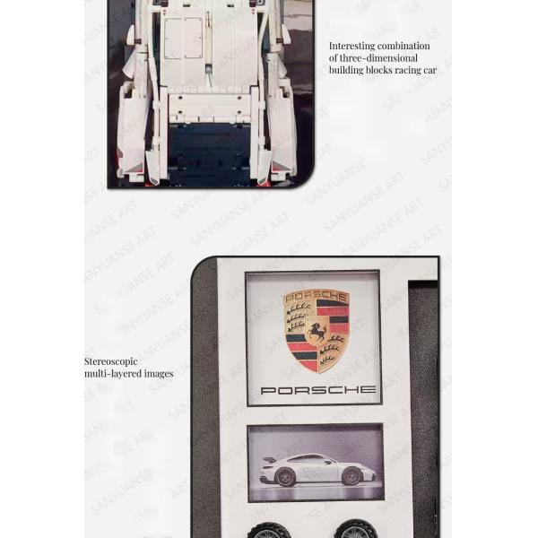 COATING Exclusive Modern Custom Sports Cars Wall Display Frame Designer House Models Building Block Concept Wall Murals