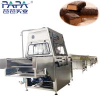 Papa Hot Selling Industrial Frutas y galletas línea de enrobing de chocolate para ventas
