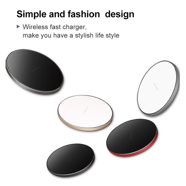 Simple and Fashion Design Wireless Fast Charger, Safe and High Quality Wireless Charger Pad