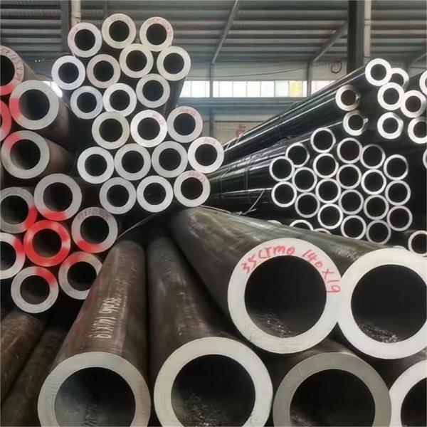 Tubo de aço carbono sem costura A106 a36 A53 ASTM Gr. B DIN Standard ODM